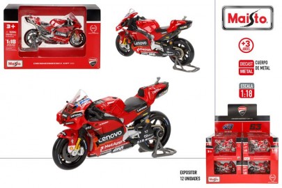 NOVIEMBRE Moto Maisto Metal Ducati Lenovo 1/18