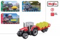 Tractor Maisto Metal con Remolque x 4