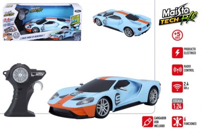 Coche Maisto Ford GT Radio Control USB 1/24