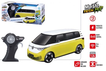 Camioneta Maisto Volkswagen ID Bus Radio Control USB 1/24