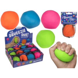 Pelota Deformable Antiestréss Colores en Red x 12