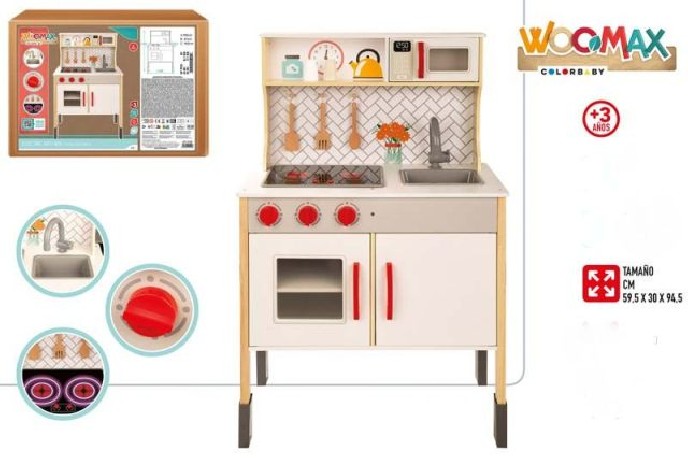 Cocina Madera 48x91cm