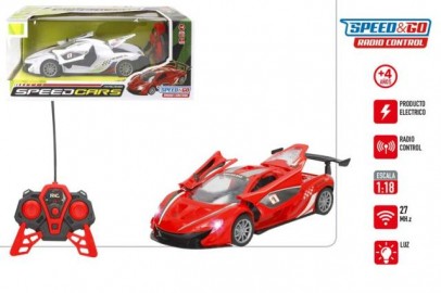 Coche Radio Control Ferrari con Luz x 2