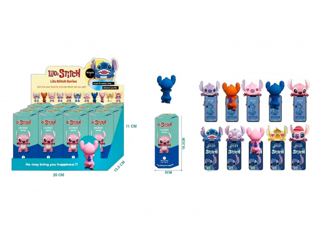 Stitch Figura para Pegar x 12