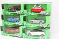 Coche Welly Colección Metal Escala 1:24 x 6 Surtidos