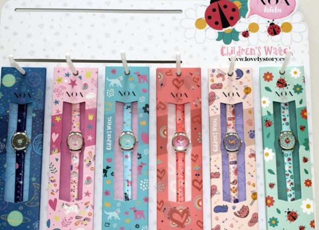 Reloj Analógico Infantil x 6 (Expositor de 18)