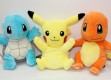 Peluche Supersoft Pokemos con Bolsillo 30cm x 3