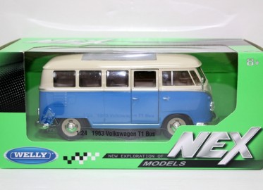 Coche Metal Escala 1:24 VW T BUS T1 1963