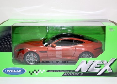 Coche Metal Escala 1:24 JAGUAR F TYPE COUPE