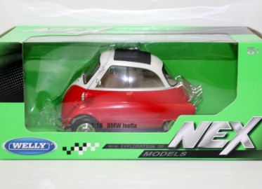 Coche Metal Escala 1:24 BMW ISETTA