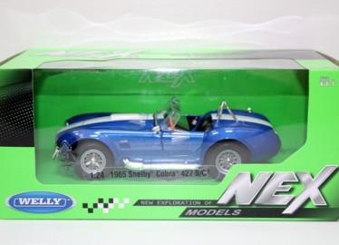 Coche Metal Escala 1:24 SHELBY COBRA 427 1965