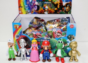 Sobre Sorpresa Mario y Amigos Tamaño Grande x 24