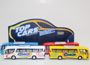 Coche Metal Knismart Autobus x 4