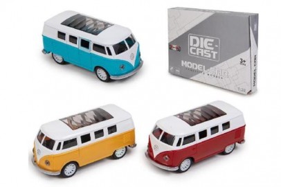 Camioneta Metal Luz y Sonido VW x 12