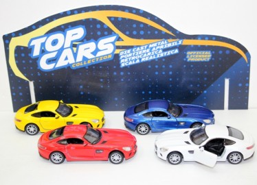 Coche Metal Kinsmart Mercedes AMG x 4